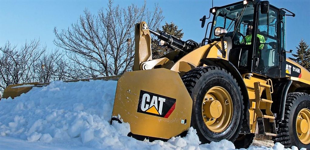 CAT Snow Plow